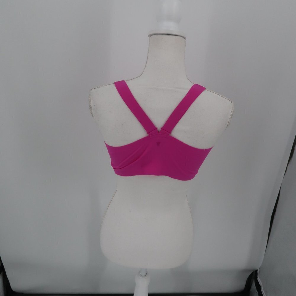 Victoria's Secret Purple Orange Cross Back Sports Bra Large NWT - Picture 6 of 7